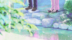 Garden Of Words Anime Scenery GIF
