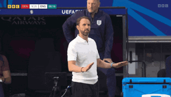 Gareth Southgate Stay Back GIF