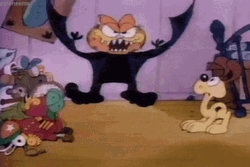 Garfield Bat GIF