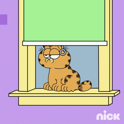 Garfield Beginning To Dread Monday GIF