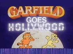 Garfield Dancing Goes To Hollywood GIF