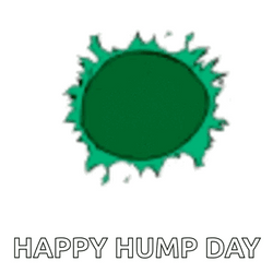Garfield Happy Hump Day Meme GIF
