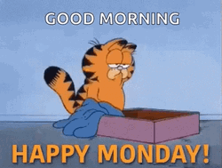 Garfield Happy Monday