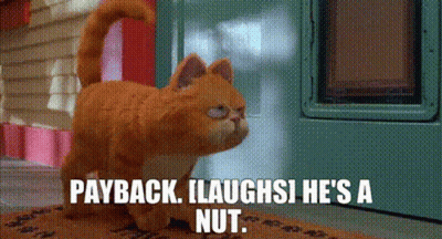 Garfield Payback GIF
