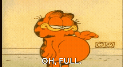 Garfield Saying Oh Full GIF