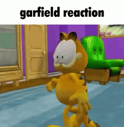 Garfield Screaming Reaction