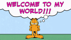 Garfield Welcome To My World