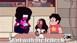 Garnet Playing A Game  GIF
