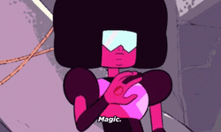 Garnet Talking About Magic GIF