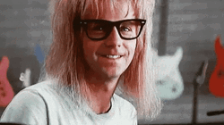 Garth Algar Playing Drums Waynes World GIF