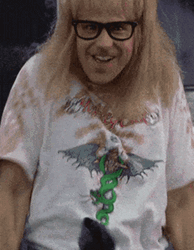 Garth Algar Silly Dance Waynes World GIF