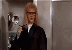 Garth Algar Smoking Tobacco Waynes World GIF