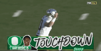 Gary Bryant Jr. Playing For The Ducks Football GIF