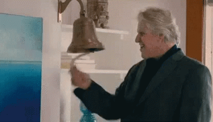 Gary Busey Ringing Bell GIF