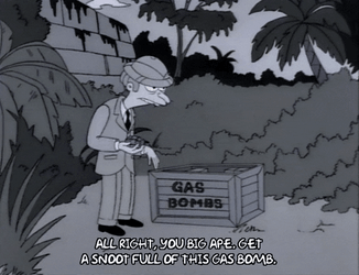 Gas Bombs Explosion Meme GIF