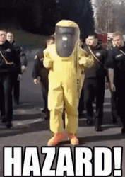 Gas Mask Shield Against Danger GIF