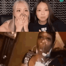 Gasp Jennie Kim Blackpink GIF