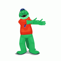 Gators Mascot Cheering GIF