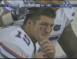 Gators Player Chin Rub GIF