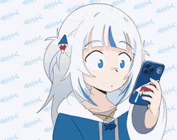 Gawr Gura Disgusting Face GIF