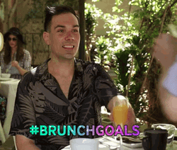 Gay Brunch Goals GIF