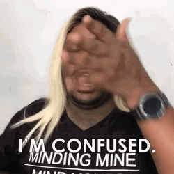 Gay Confused Face GIF