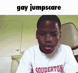 Gay Gay Jumpscare GIF