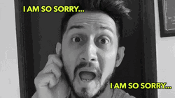 Gay Guy I Am Sorry Apology GIF