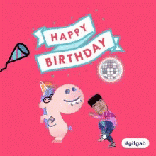 Gay Happy Birthday GIF