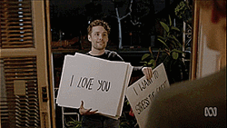 Gay Kiss Josh Arnold Love Actually GIF