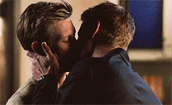 Gay Kiss Men In Love GIF