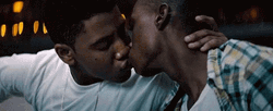 Gay Kiss Romantic Love Moonlight GIF