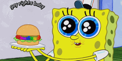 Gay Rights Baby SpongeBob GIF