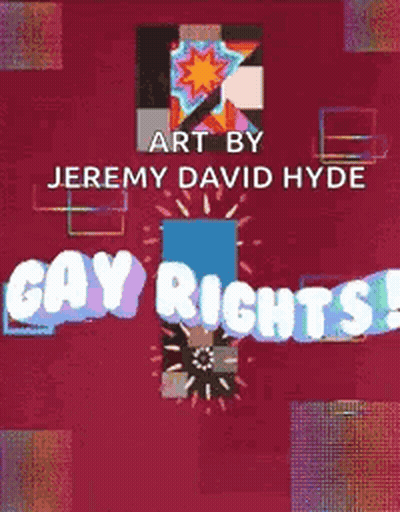 Gay Rights Poster GIF