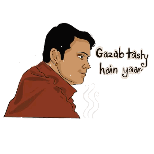 Gazab Tasty Yaar Sticker