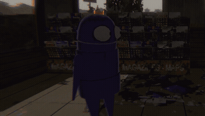 Gazi 53 Maps Sign In Front Of Map Display GIF