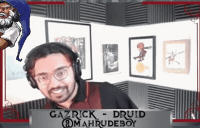 Gazrick Druid Smiling Video GIF