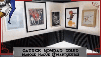 Gazrick Nomrad Druid Sign GIF