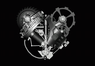 Gear Heart And Phone GIF