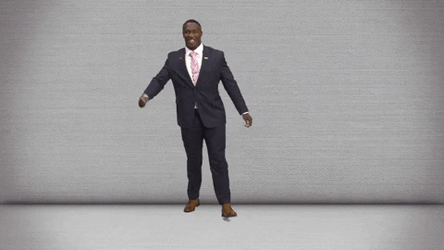 Geaux Tigers Graphics Chest Bump GIF