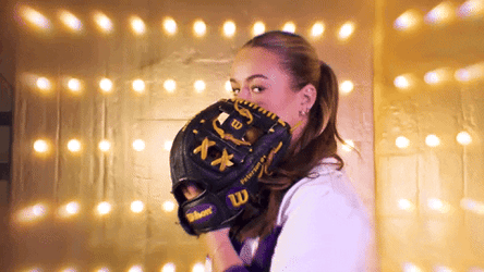 Geaux Tigers Softball Photoshoot GIF