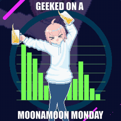 Geeked On Moonamoon Monday Girl Holding Beer GIF