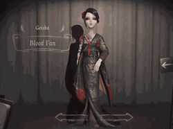 Geisha Blood Fan GIF