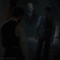 Gellert Grindelwald At Mirror GIF