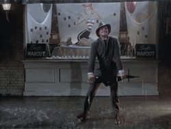 Gene Kelly Slow Dance Singing In The Rain GIF