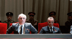 General Standing Up Slow Aplausos GIF