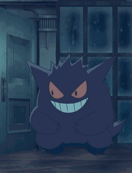 Gengar Laughing Pokemon
