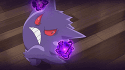Gengar Multiple Shadow Balls GIF