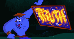 Genie Want To Tell The Truth GIF