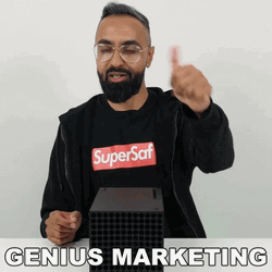 Genius Marketing Indian Guy GIF